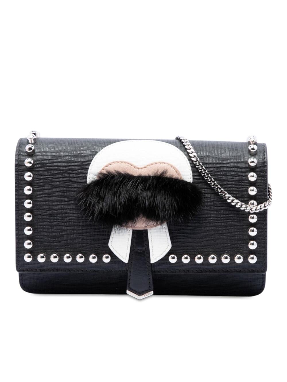 Fendi Karlito Wallet On Chain Studded #366726F62B